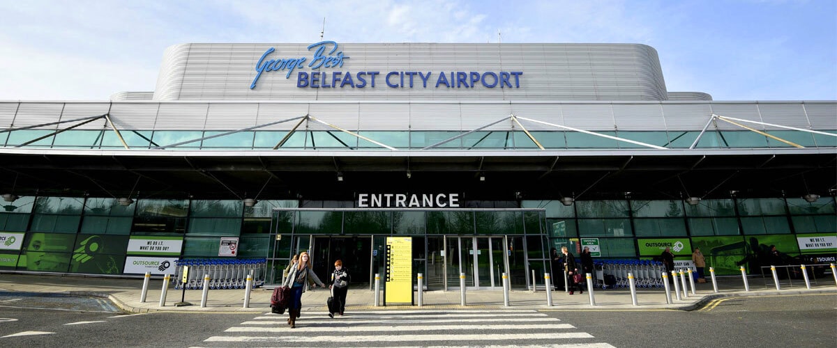 Belfast airport equipped to the Sentryum UPS