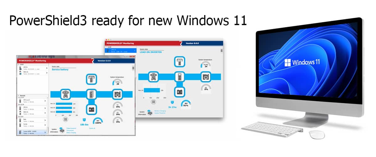 نرم افزار مانیتورینگ PowerShield3 سازگار با Windows 11