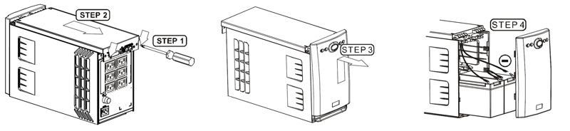 Zener UPS Vesta Pro internal battery replacement
